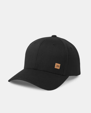 Black-Adjustable-Cork-Baseball-Cap