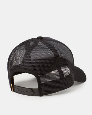 Black-Adjustable-Mesh-Baseball-Cap