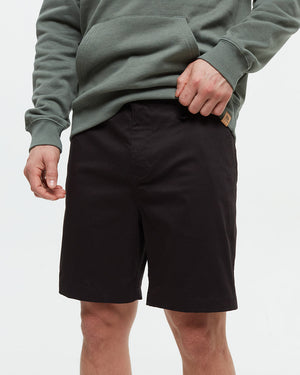 Black-Eco-Friendly-Mid-Rise-Shorts