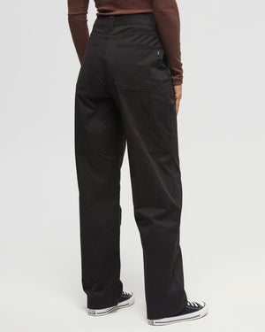 Black-High-Rise-Full-Length-Straight-Leg-Pant