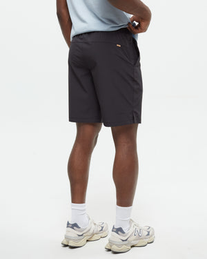 Black-Mens-Repreve-Polyester-Sport-Shorts