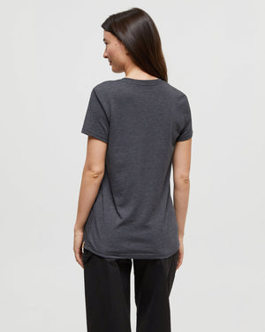 Black-Recycled-Polyester-Crew-Neck-T-Shirt