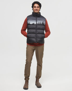 Black-Recycled-Polyester-Insulated-Puffer-Graphic-Vest