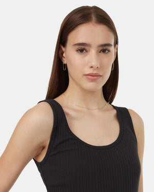 Black-Women_s-Ribbed-Tank-Top