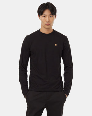 BlackMen_sLongSleeveCrewNeckSweatshirt