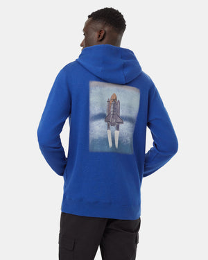 Blue-Organic-Cotton-Graphic-Hoodie