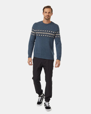 Blue-Organic-Cotton-Knit-Sweater