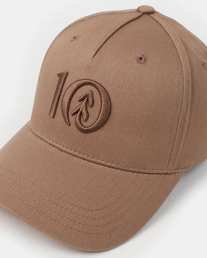 Brown-Adjustable-Cork-Baseball-Cap