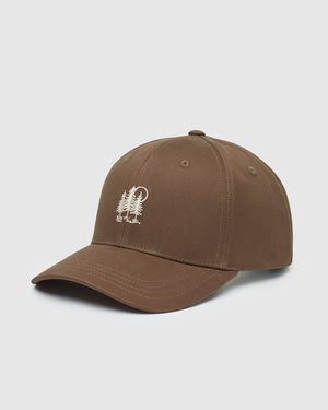 Brown-Adjustable-Graphic-Baseball-Cap