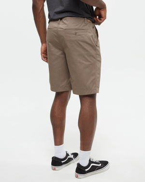 Brown-Eco-Friendly-Mid-Rise-Shorts