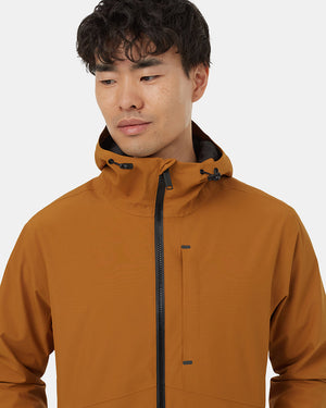 Brown-Mens-Waterproof-Rain-Jacket