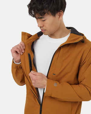 Brown-Mens-Waterproof-Rain-Jacket