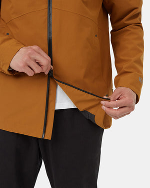 Brown-Mens-Waterproof-Rain-Jacket