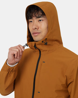 Brown-Mens-Waterproof-Rain-Jacket