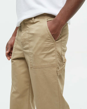 Brown-Mid-Rise-Full-Length-Straight-Leg-Pants