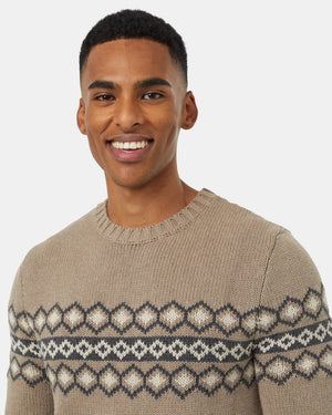 Brown-Organic-Cotton-Knit-Sweater