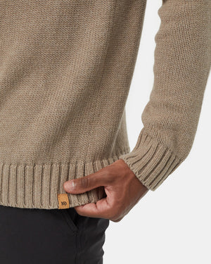 Brown-Organic-Cotton-Knit-Sweater