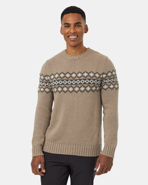 Brown-Organic-Cotton-Knit-Sweater