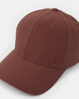 Burgundy-Adjustable-Repreve-Baseball-Cap