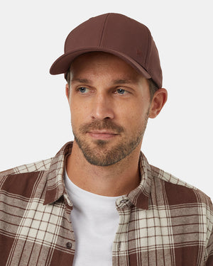 Burgundy-Adjustable-Repreve-Baseball-Cap