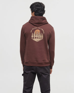 Burgundy-Eco-Friendly-Drawcord-Graphic-Hoodie