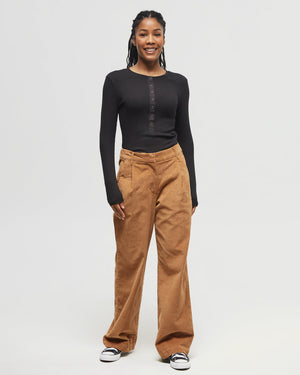 Camel-Mid-Rise-Full-Length-Wide-Leg-Pants