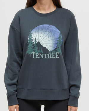 Green-Crew-Neck-Graphic-Sweatershirt