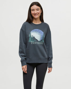 Green-Crew-Neck-Graphic-Sweatershirt