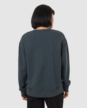 Green-Crew-Neck-Sweatshirt