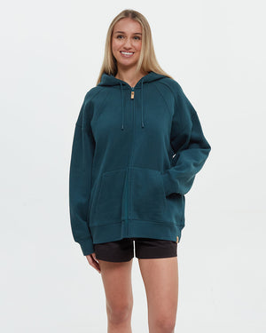 Green-Eco-Friendly-Hooded-Zip-up