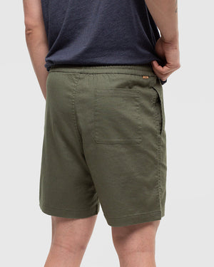 Green-Mens-Hemp-Mid-Rise-Shorts