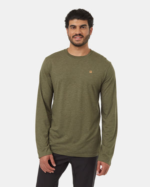 Green-Mens-Long-Sleeve-Crew-Neck-Sweatshirt