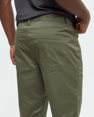 Green-Mid-Rise-Full-Length-Slim-Fit-Pant