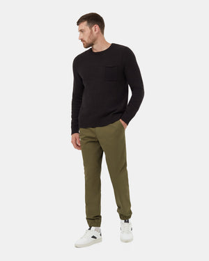 Green-Mid-Rise-Full-Length-Tapered-Sweatpants