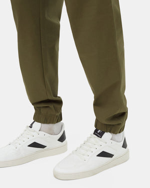 Green-Mid-Rise-Full-Length-Tapered-Sweatpants