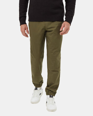 Green-Mid-Rise-Full-Length-Tapered-Sweatpants