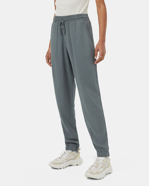 Green-Mid-Rise-Full-Length-Tapered-Sweatpants