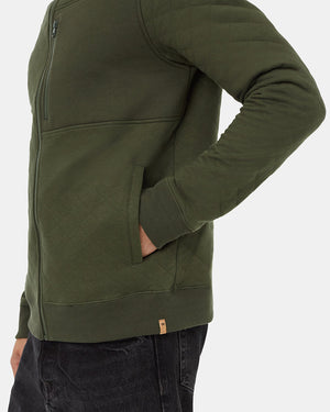 Green-Mock-Neck-Full-Front-Zip-Sweatshirt