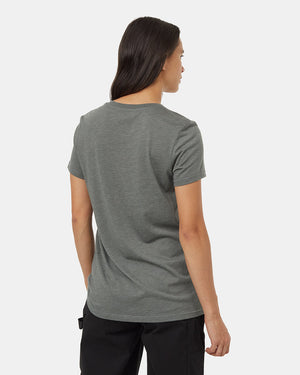 Green-Recycled-Polyester-Crew-Neck-T-Shirt