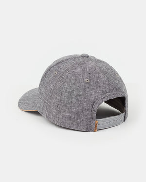 Grey-Adjustable-Cork-Baseball-Cap