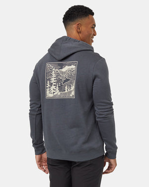 Grey-Eco-Friendly-Drawcord-Graphic-Hoodie