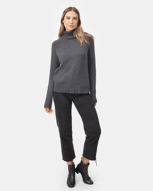 Grey-Women_sRibbedWoolTurtleneck