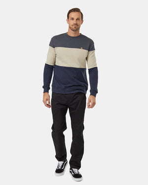 Multi-Mens-Stripe-Colour-Crew-Neck-Sweatshirt