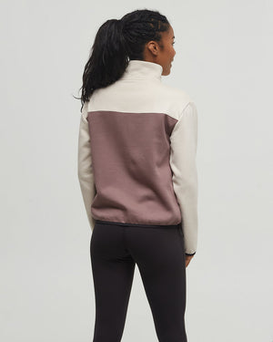 Multi-Mock-Neck-Color-Block-Fleece-Zip-Up