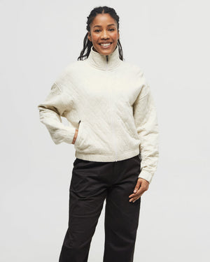 Oatmeal-Mock-Neck-Full-Front-Zip-Sweatshirt