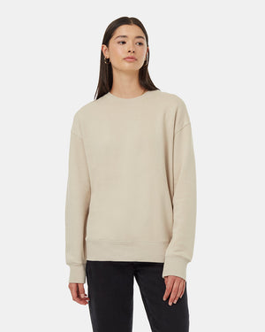 Oatmeal-Organic-Cotton-Crew-Neck-Sweatshirt