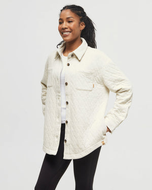 Oatmeal-Quilted-Knit-Relaxed-Fit-Shirt-Jacket