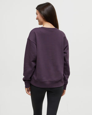 Purple-Crew-Neck-Graphic-Sweatershirt