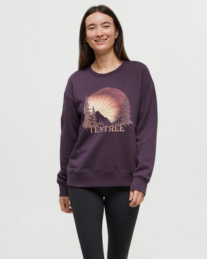 Purple-Crew-Neck-Graphic-Sweatershirt