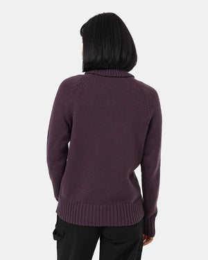 Purple-Women_s-Ribbed-Wool-Turtleneck